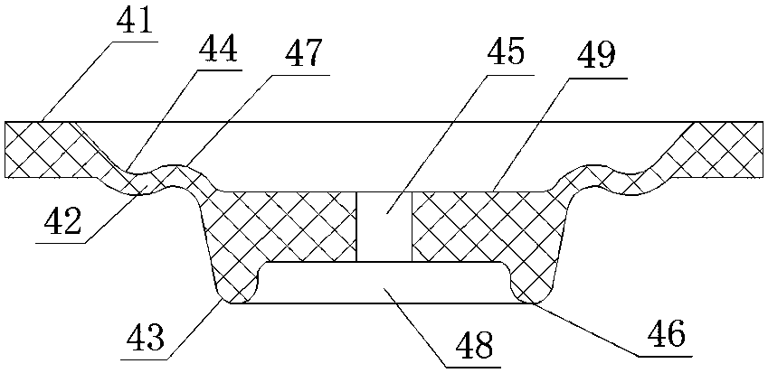 Membrane pad type solenoid valve