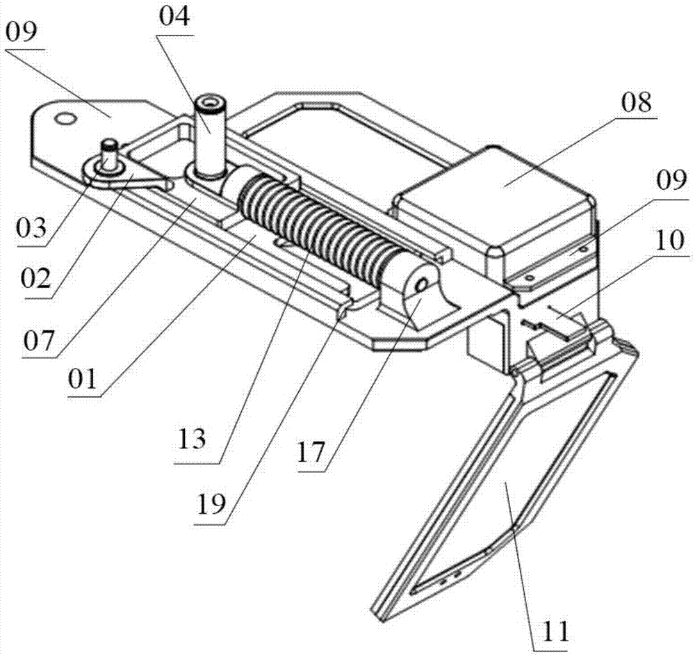 Electric control gun percussion device and use method thereof