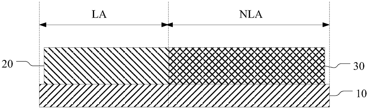 Inorganic light-emitting diode display panel and display device