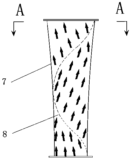 Spiral flow type suspension bed reaction device