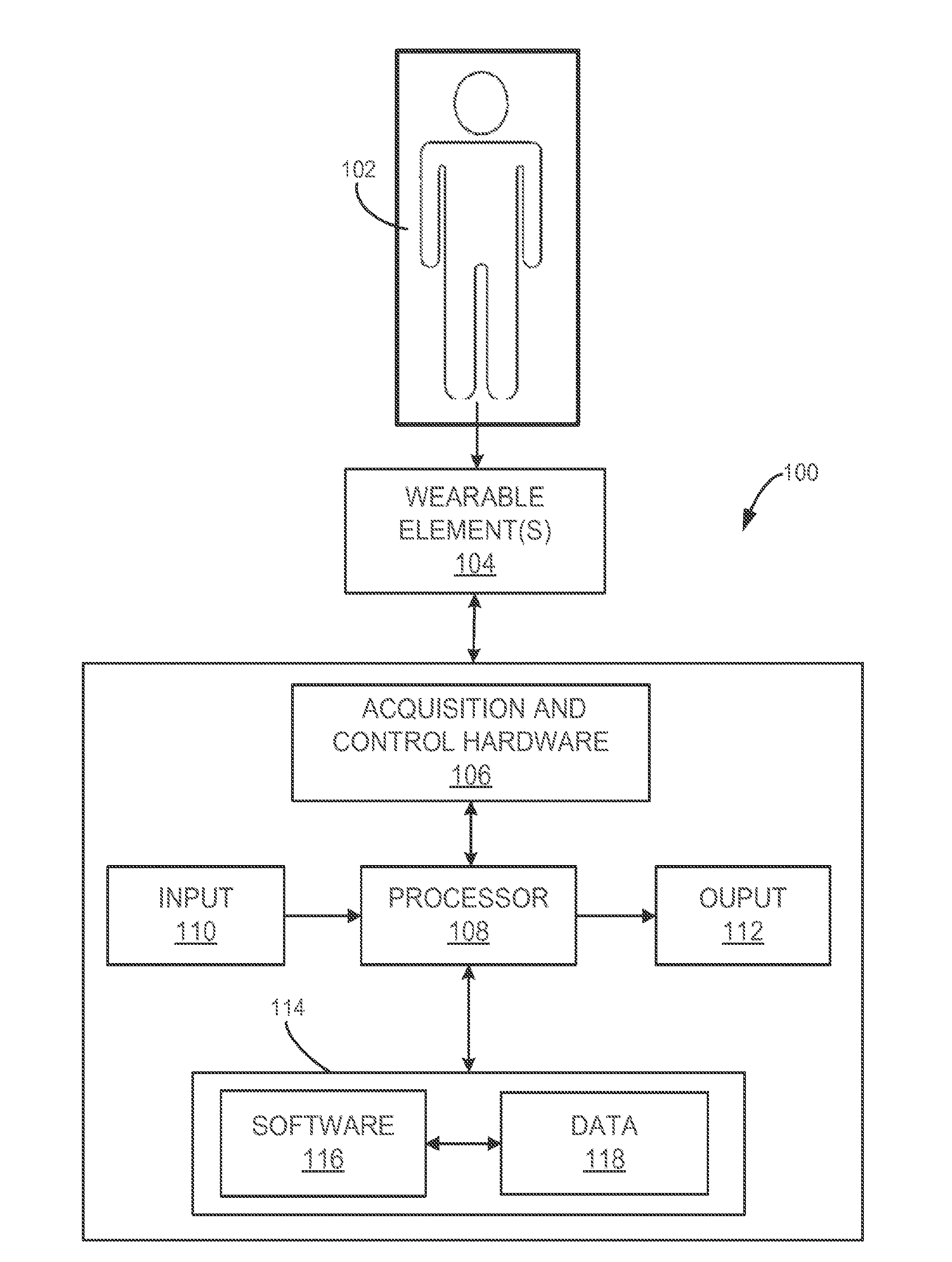 System and method for non-invasive, intracranial b rain motion monitoring