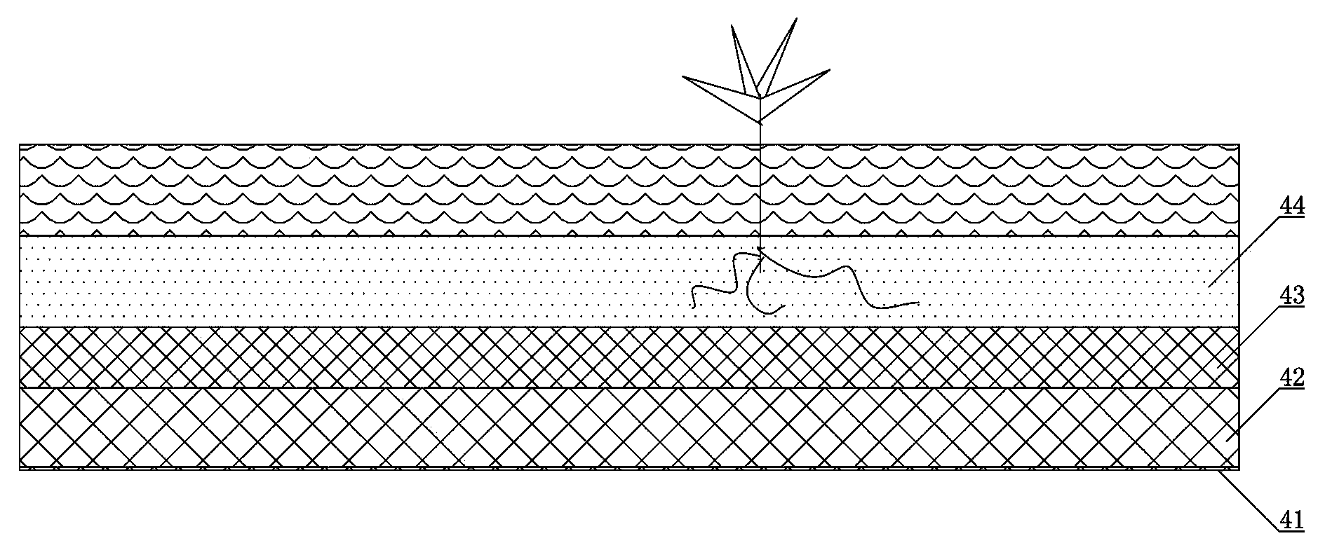 Kitchen effluent treatment method and kitchen effluent treatment device