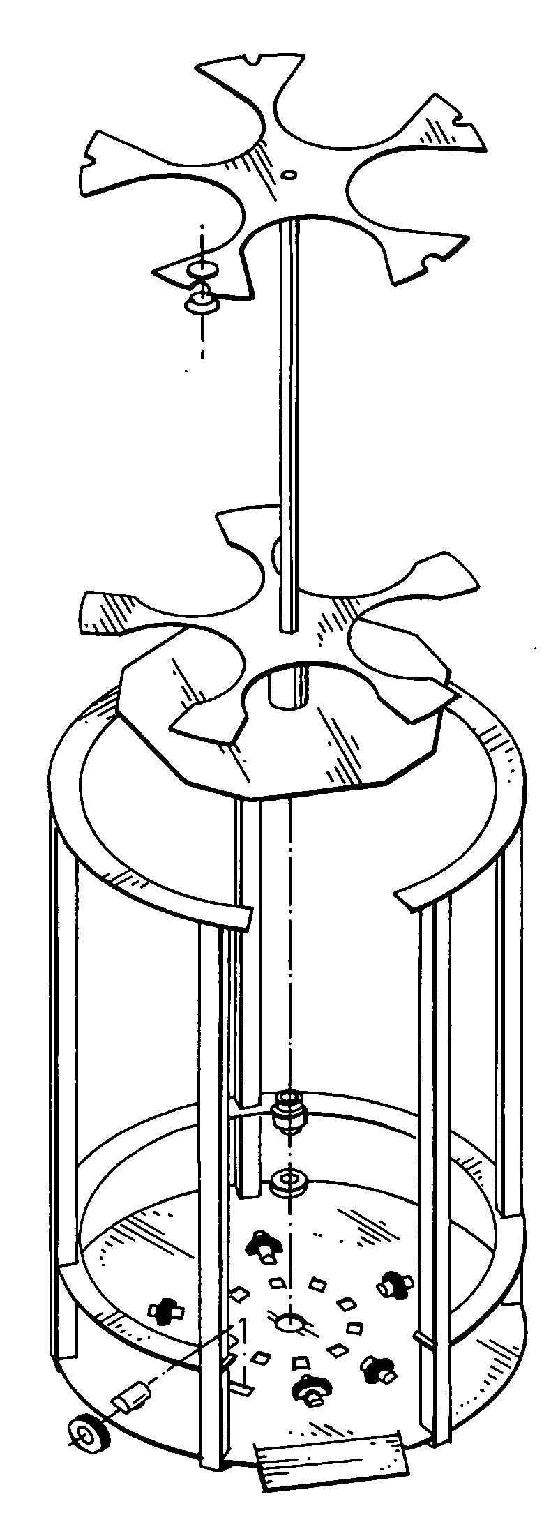 Method and apparatus for retaining gas cylinders