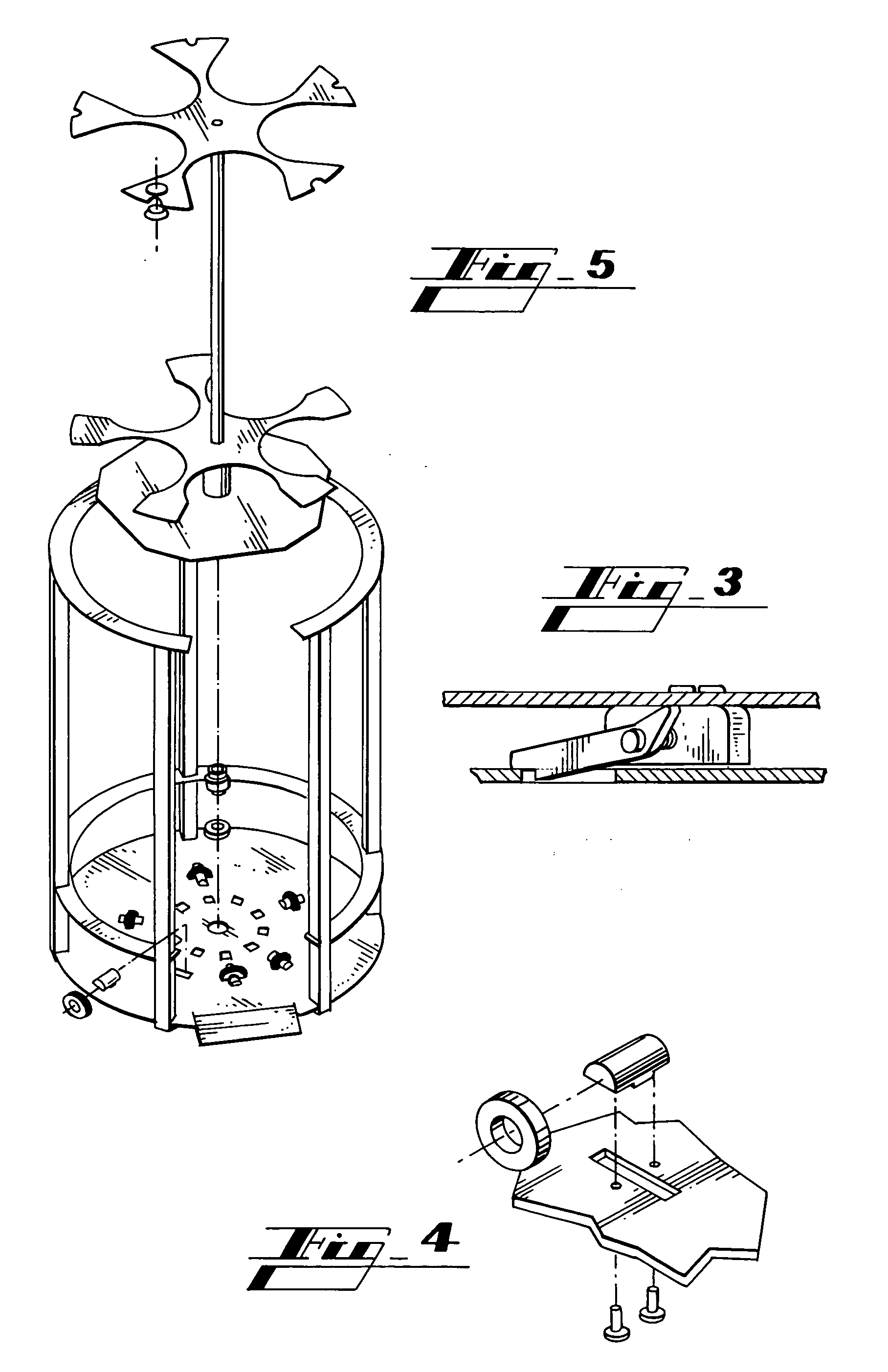 Method and apparatus for retaining gas cylinders