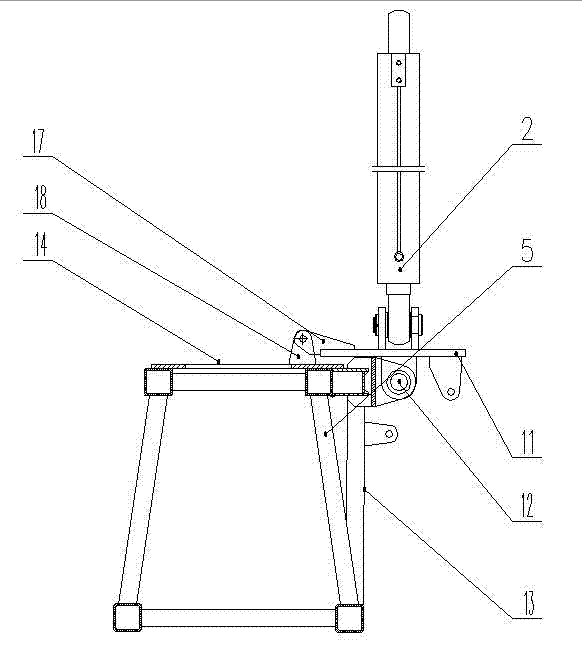 Integrated core drilling machine for single-cylinder double-acting tower crane