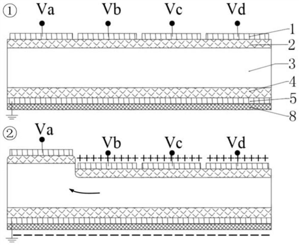 Unconstrained hydraulic amplification electrostatic self-driven rolling type robot