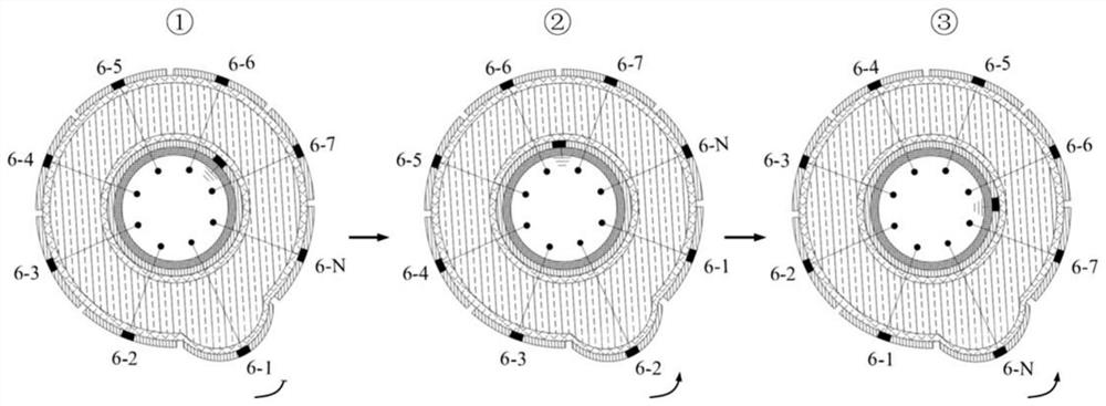 Unconstrained hydraulic amplification electrostatic self-driven rolling type robot