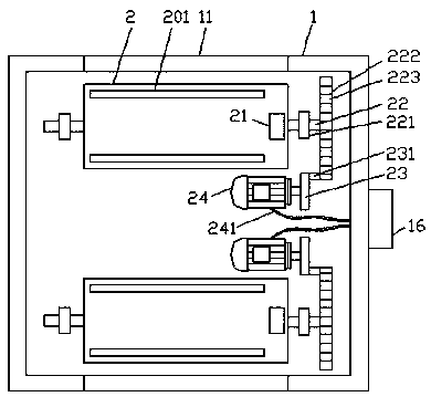 Display device based on digital printing fabric