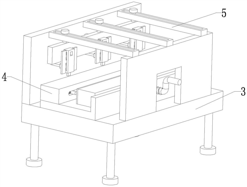 Dry-hanging stone curtain wall connecting piece and manufacturing machine thereof