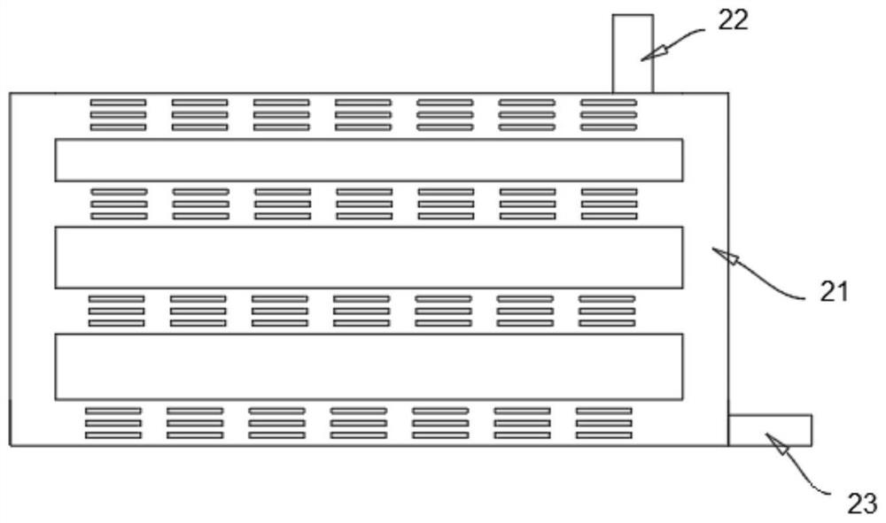 Hydrogen fuel system for logistics transport vehicle