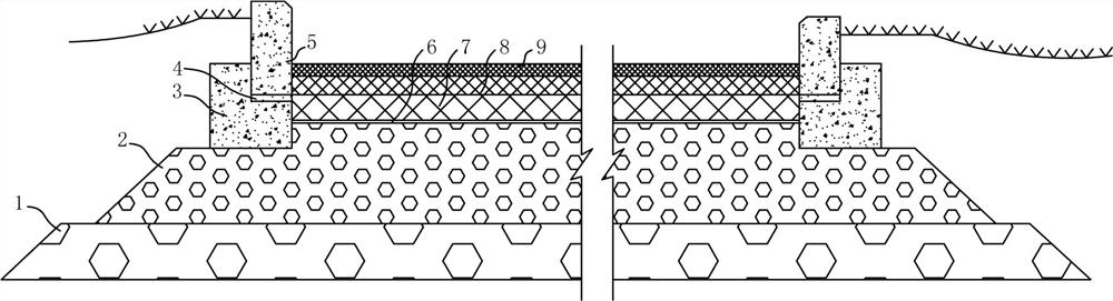 Recycled aggregate mixture and application thereof