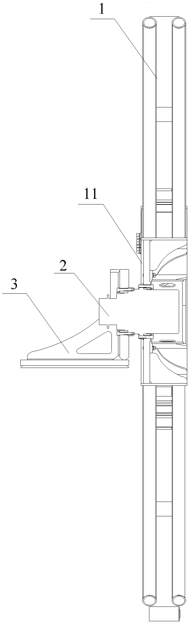 Pipe coiling machine and engineering machine with pipe coiling machine