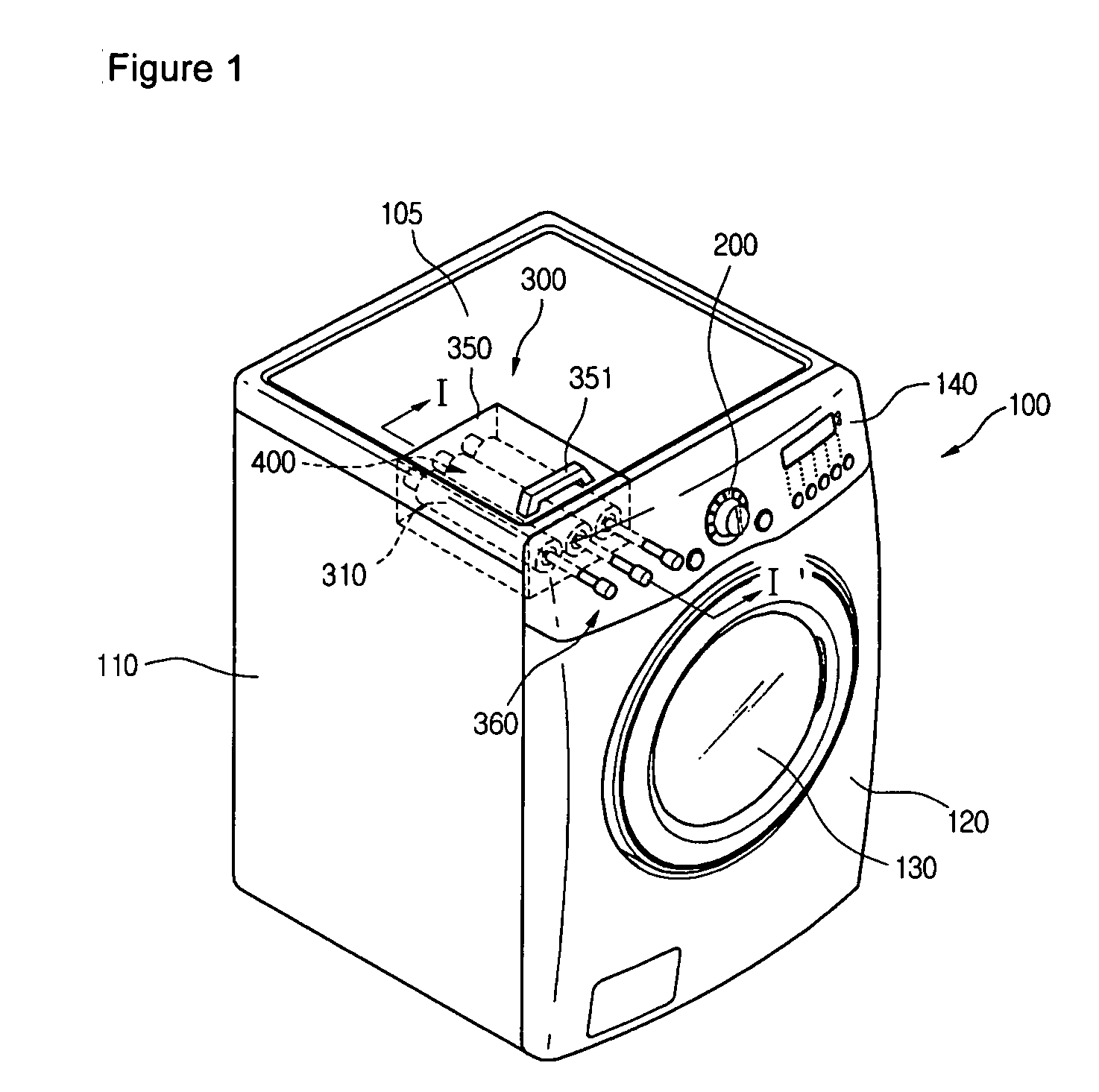 Detergent dispensing apparatus of washing machine