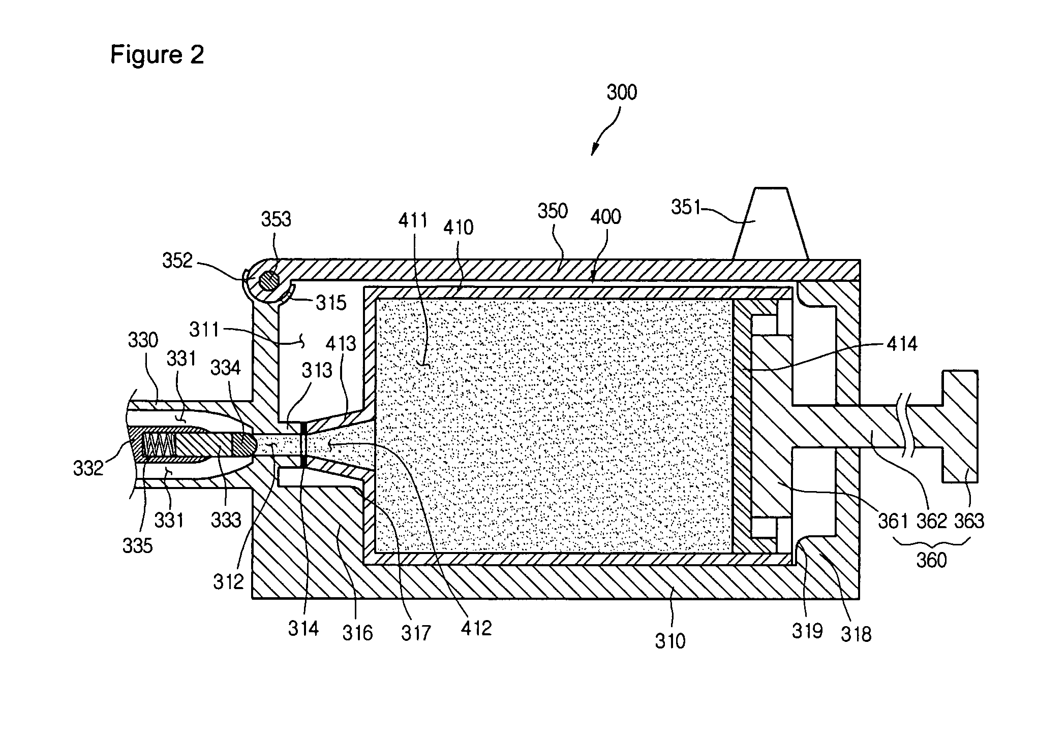 Detergent dispensing apparatus of washing machine