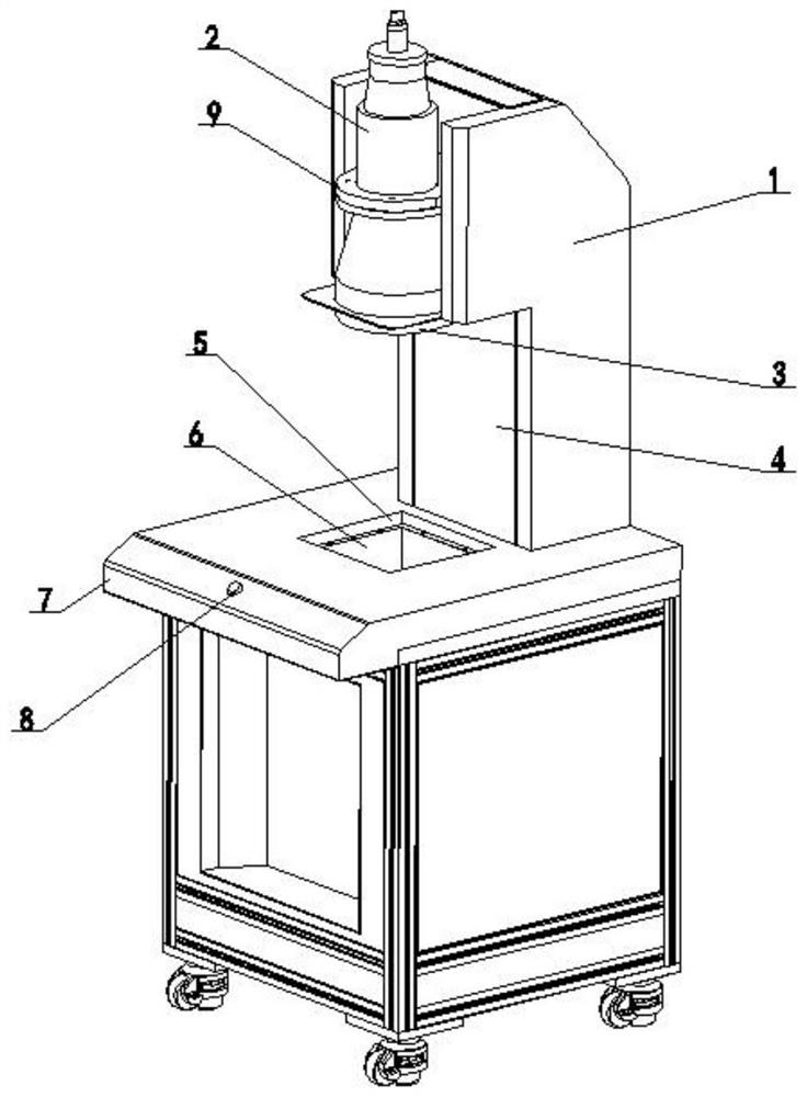 One-button type measuring instrument