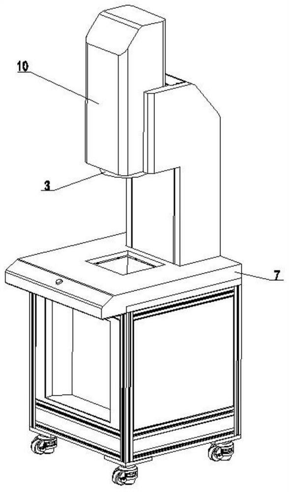 One-button type measuring instrument