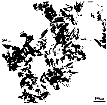 Preparation method of nanometer strontium-doped hydroxyapatite powder