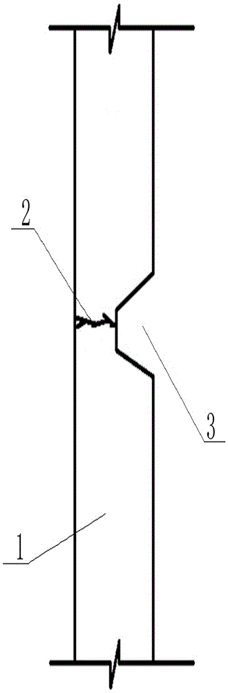 Blocking system for water seepage crack of basement wall body and construction method thereof