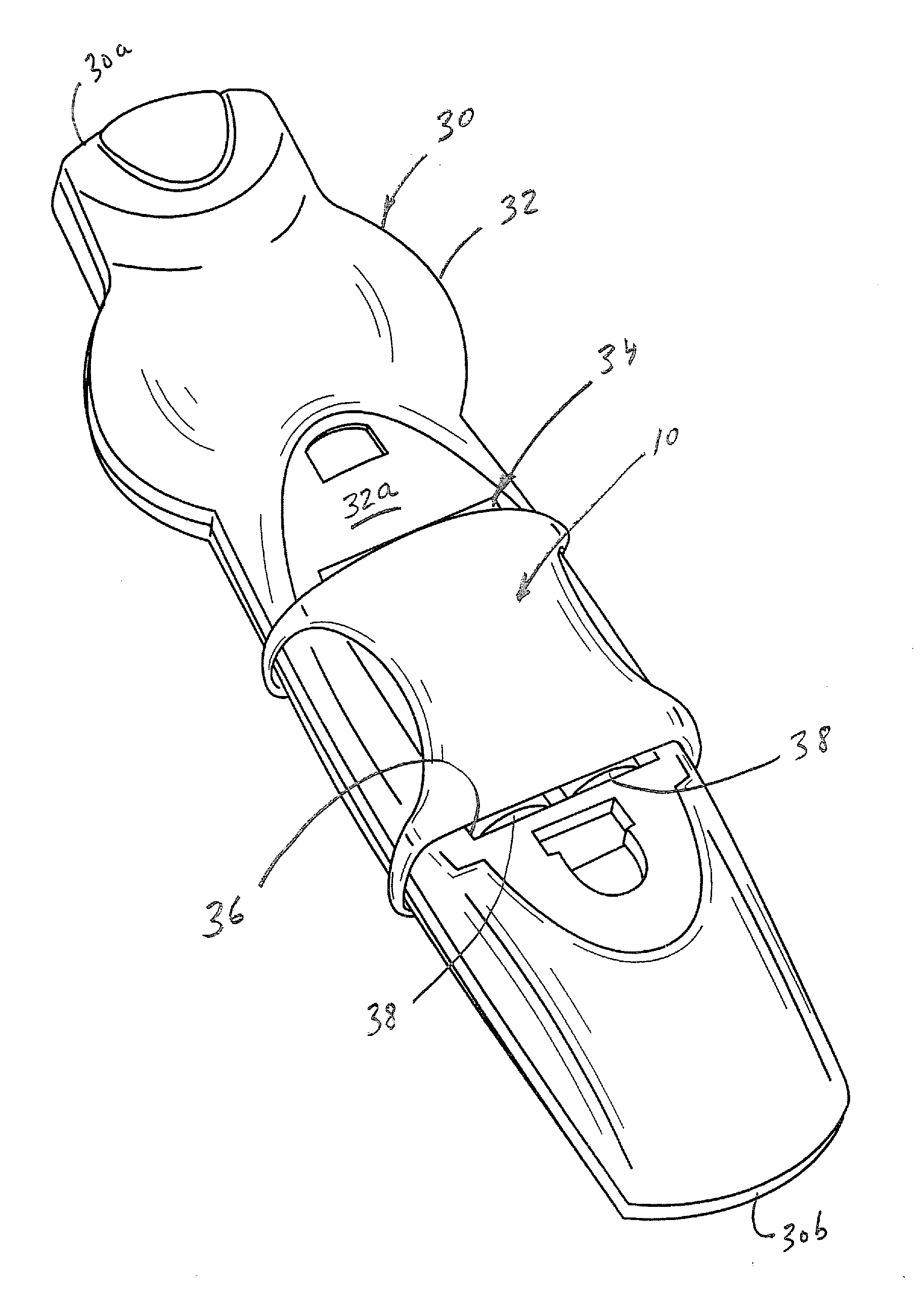 Flexible battery restraint for electronic devices