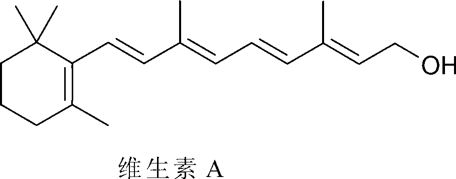 Method for cleaner production of vitamin A intermediate product