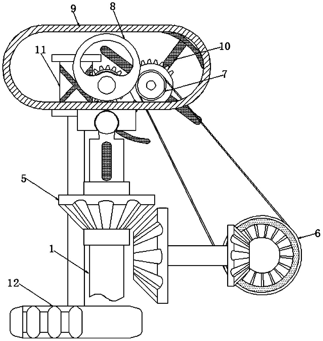 Agricultural rapeseed shelling equipment capable of automatically kneading and pressing and preventing fruits from splashing