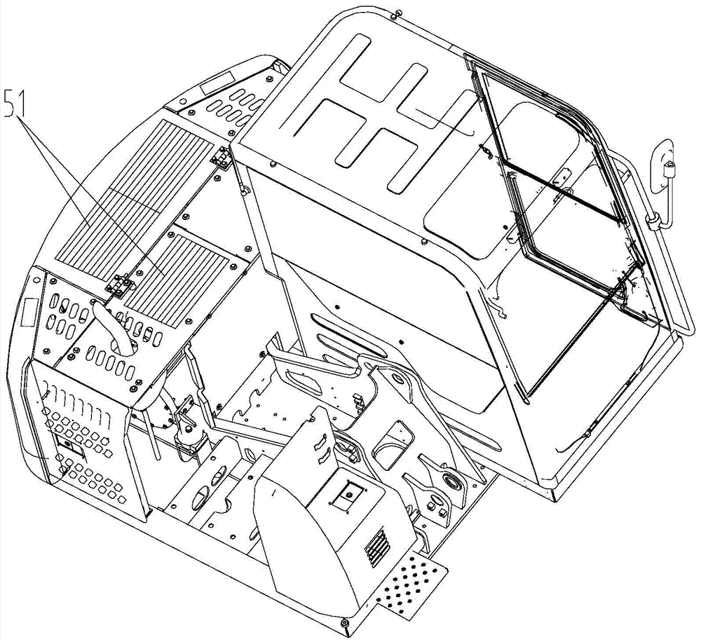 Engineering machinery and engine temperature control system thereof