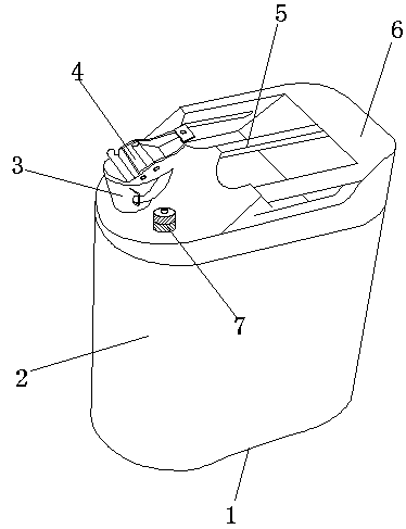 Oiling bucket with illuminating function