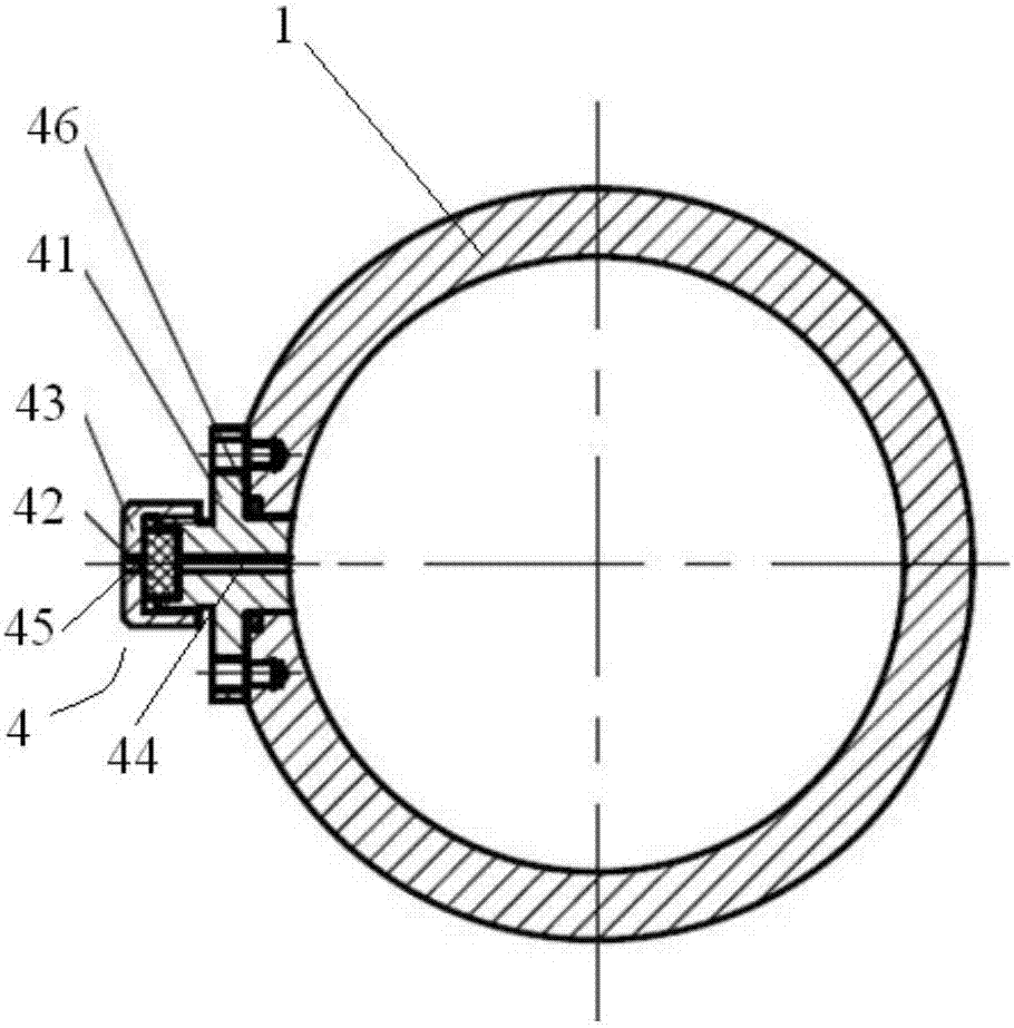 Simulation device used for oil and gas microbial research