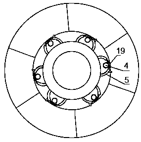 Electric car battery charging and replacing device