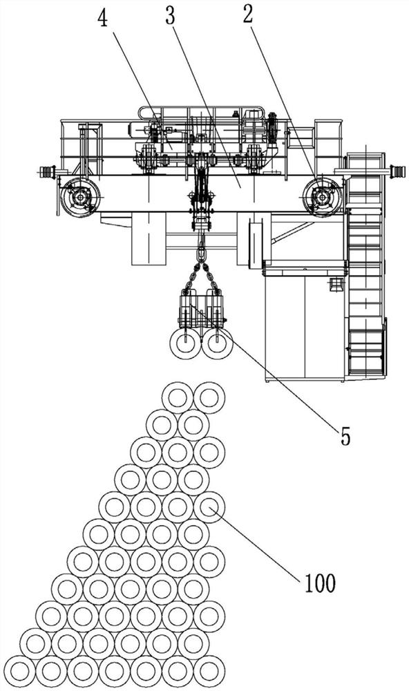 Multipurpose crane for finished pipe piles