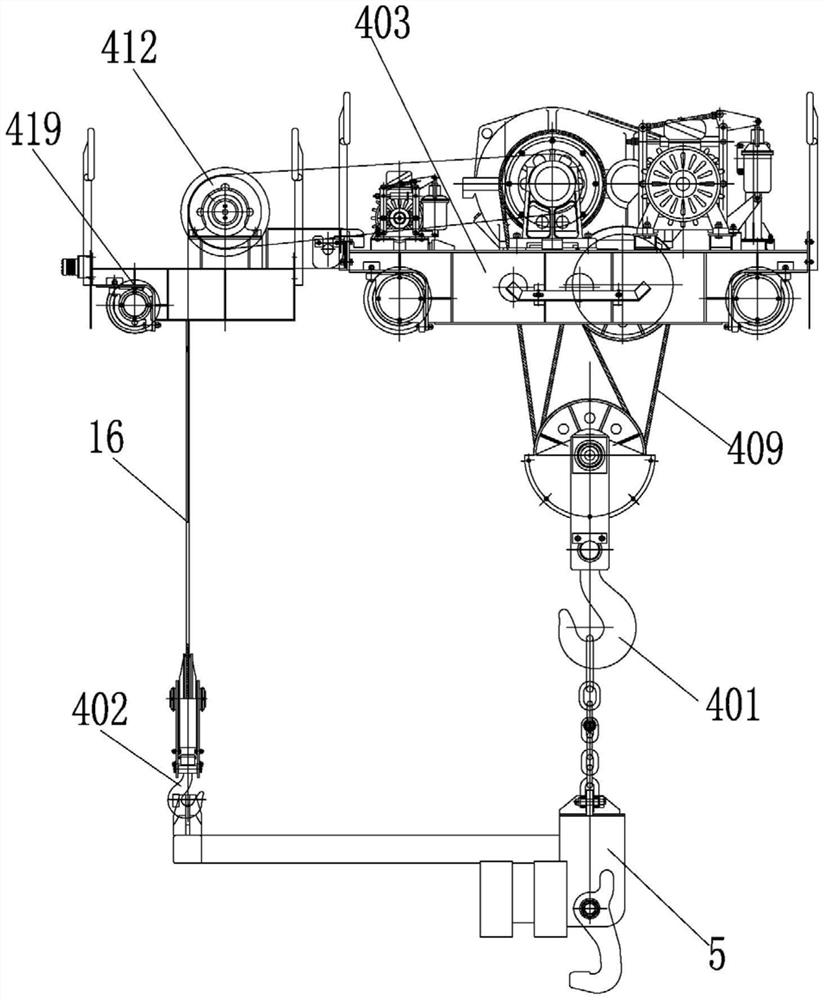 Multipurpose crane for finished pipe piles