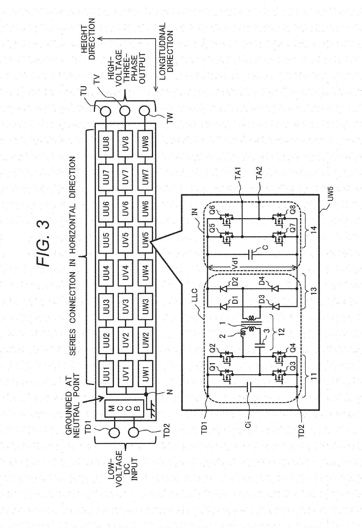 Power Conversion Device, Cooling Structure, Power Conversion System, and Power Supply Device