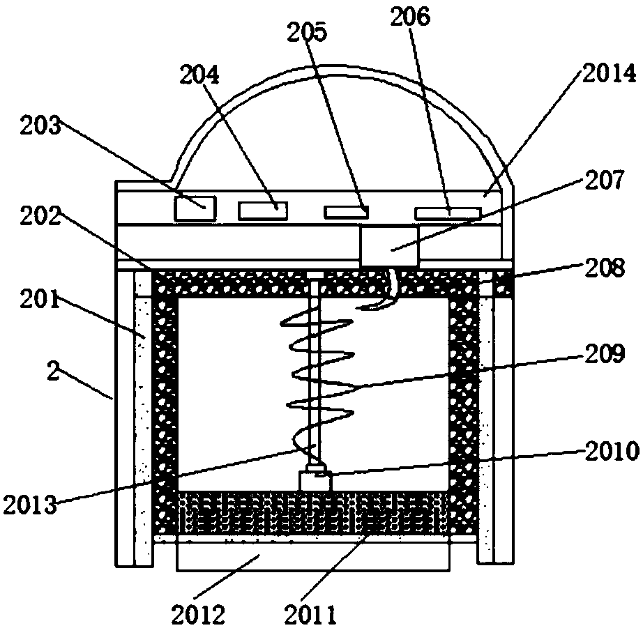 Baking robot for raw materials of natural edible oil and usage method thereof