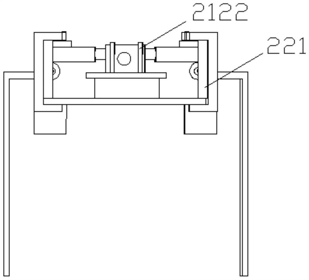 Placement clamp for detecting single end face of laser