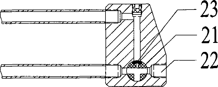 Injection gun for fire fighting