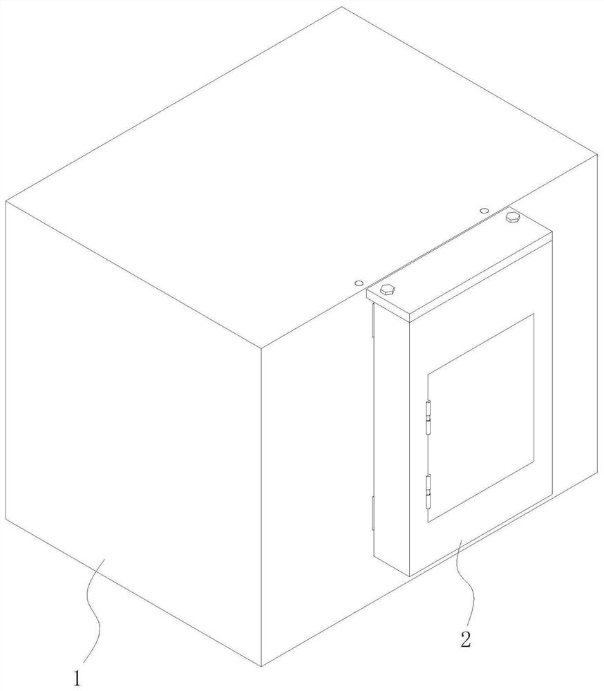 Heat dissipation device for electrical equipment