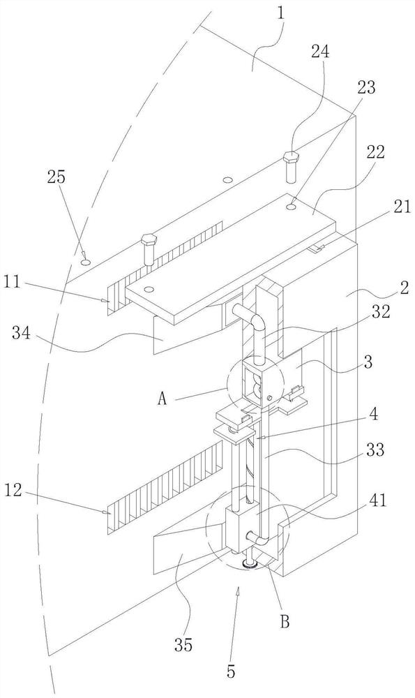 Heat dissipation device for electrical equipment