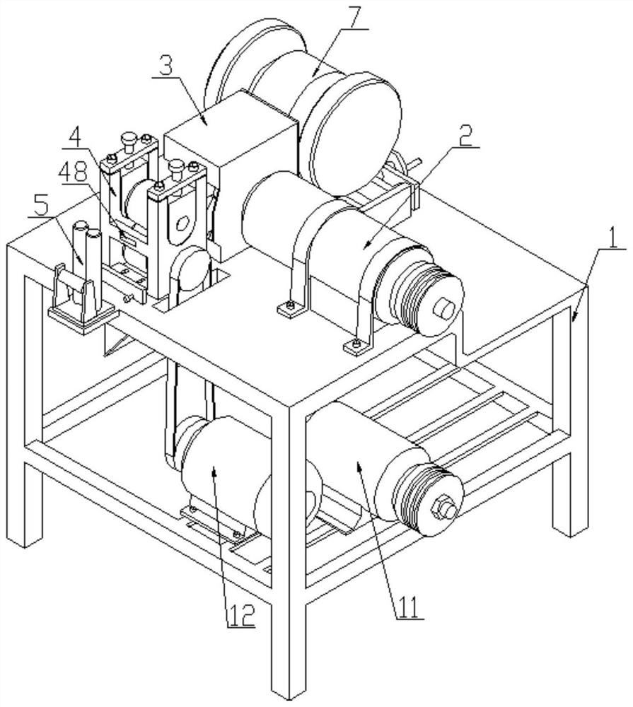 Steel wire cutting machine