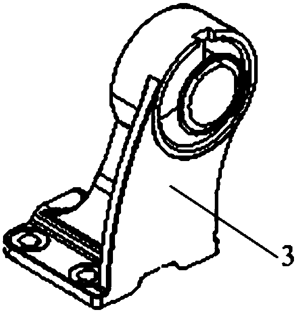 Single torsion rod turnover mechanism and automobile