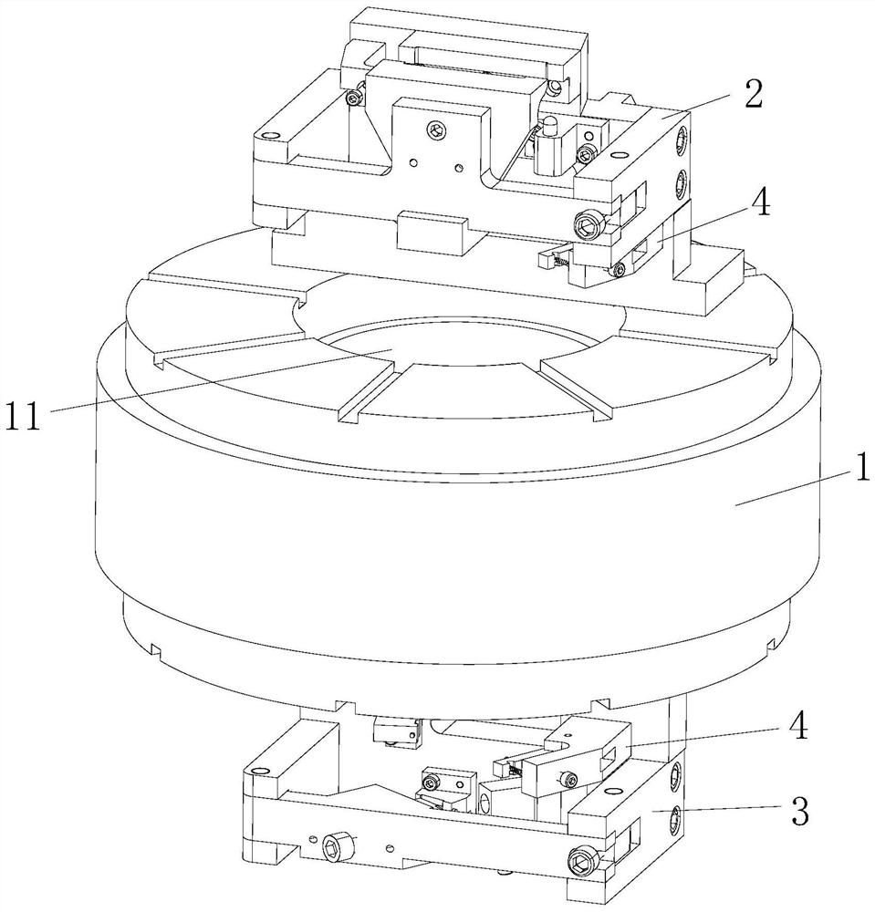 Machining tooling and machining method for ultra-large gas turbine blade