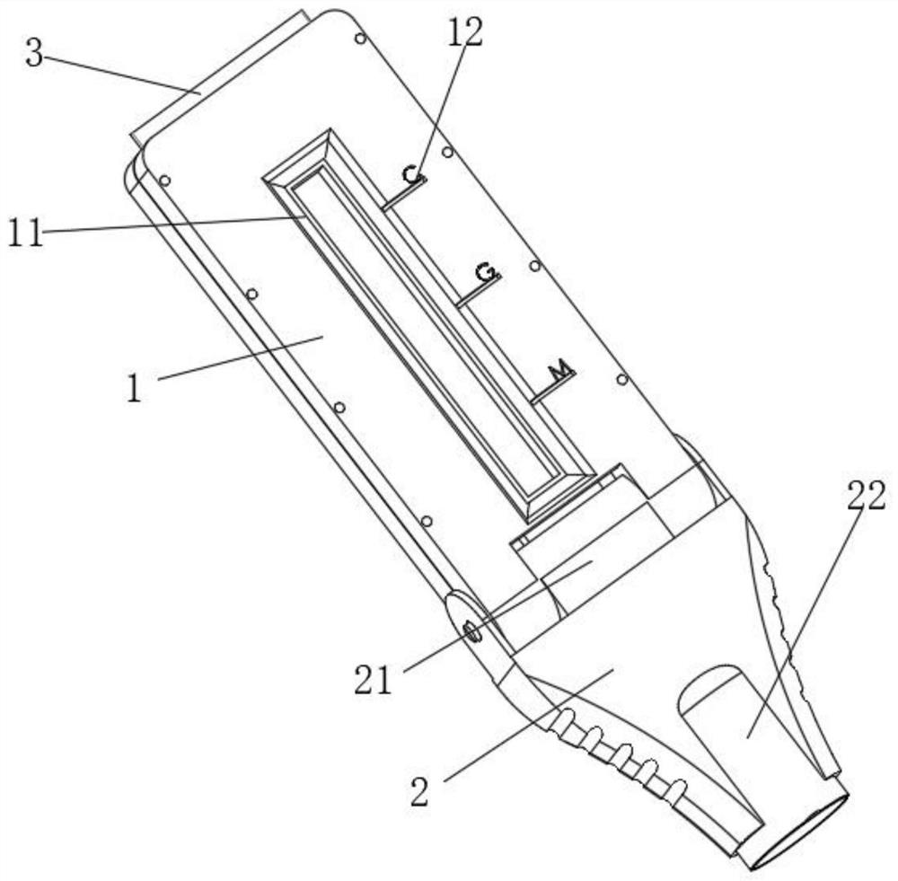 Clinical test sample kit convenient for comparison and use method thereof