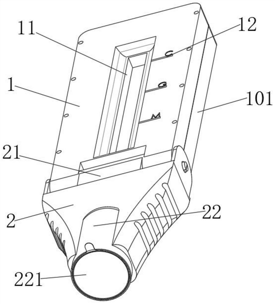 Clinical test sample kit convenient for comparison and use method thereof