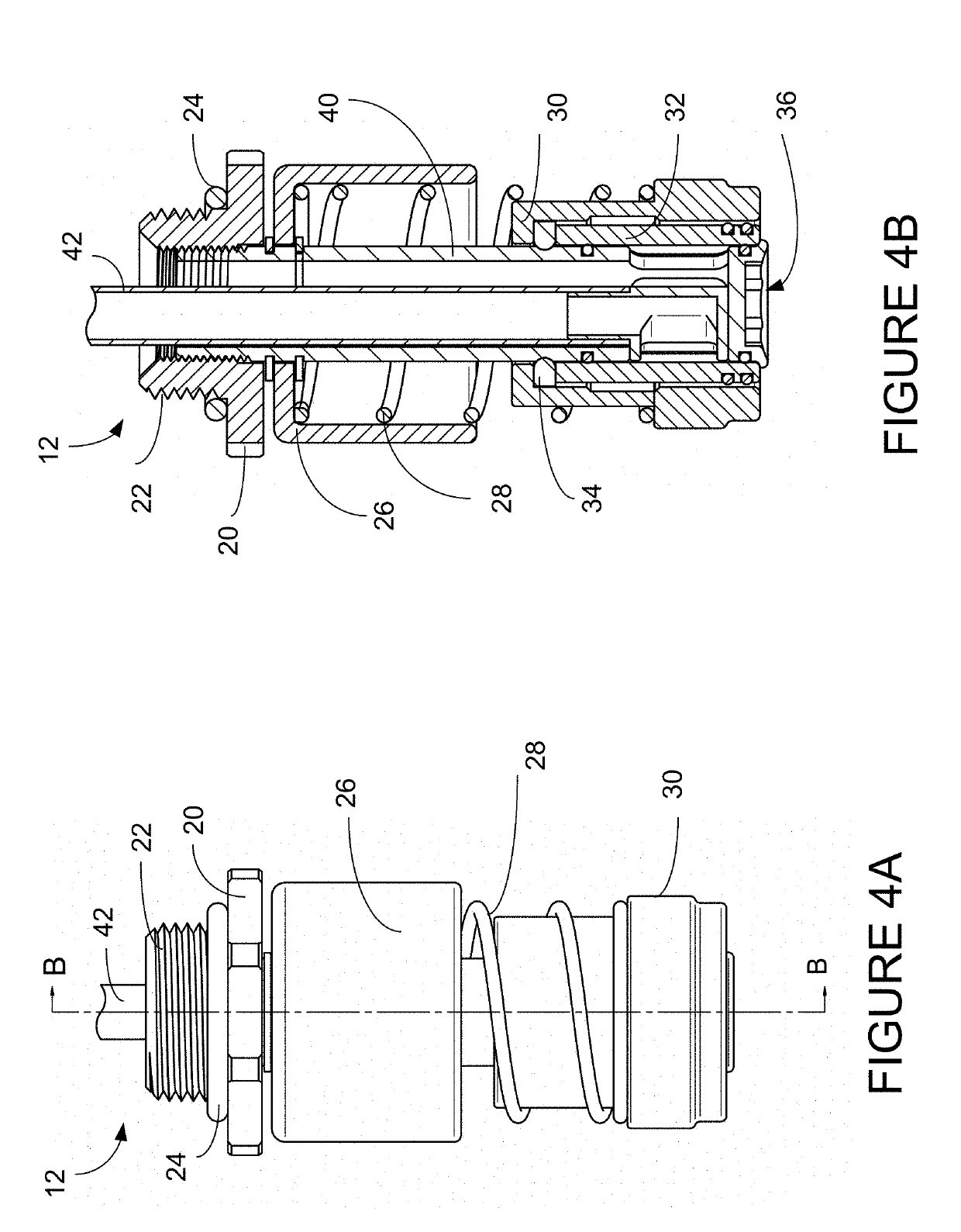 Volatile liquids transfer apparatus with safety lock