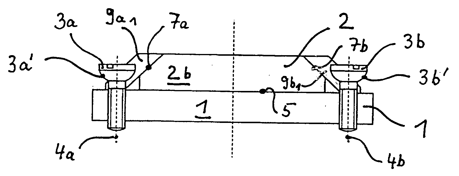 Method and apparatus for releasable fastening and for modification of the relative positions of two components with respect to one another