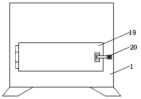 Anti-wrinkle processing device for bamboo charcoal fiber antibacterial lace fabric production