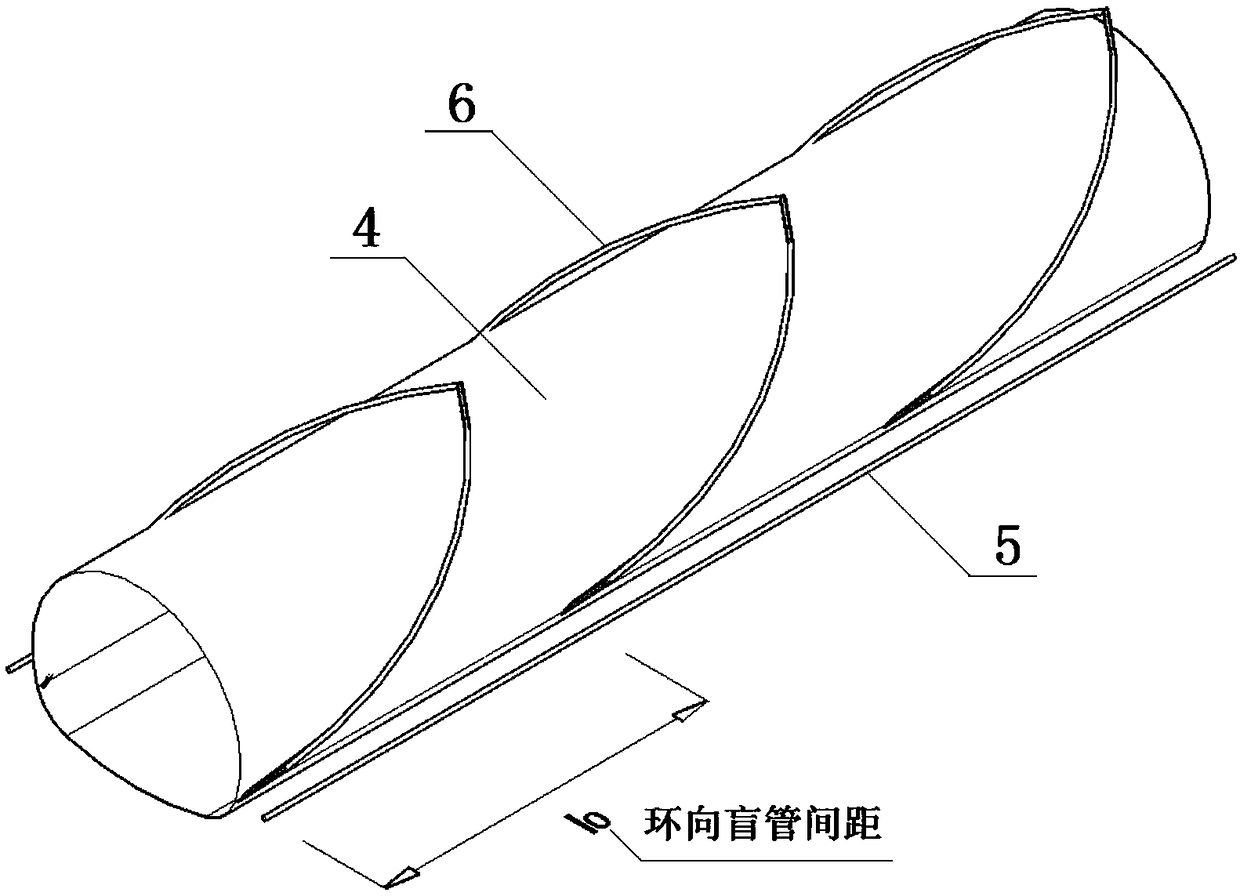 Tunnel drainage disease prevention processing method and system