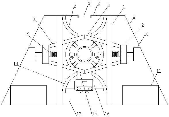 High-voltage line foreign matter removing device and method