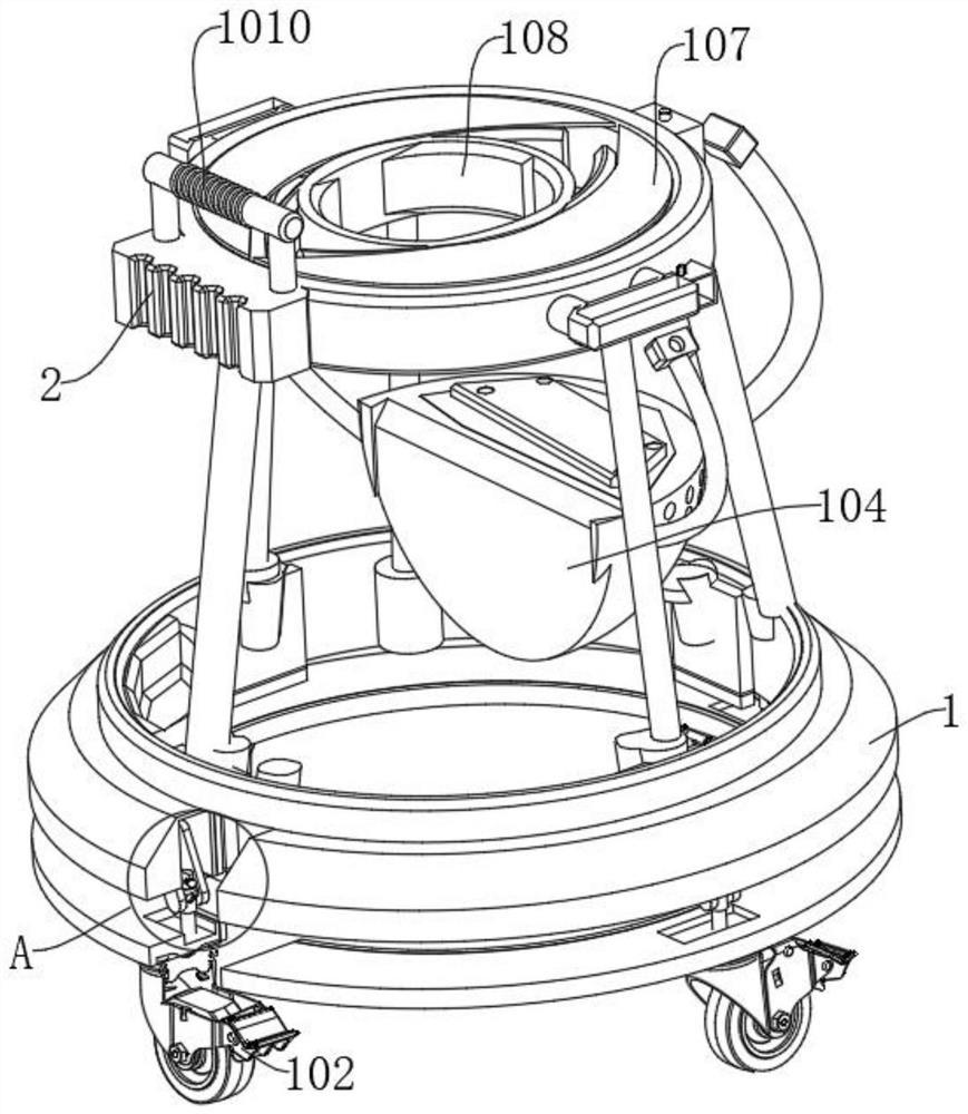 Walking learning integrated waist stool