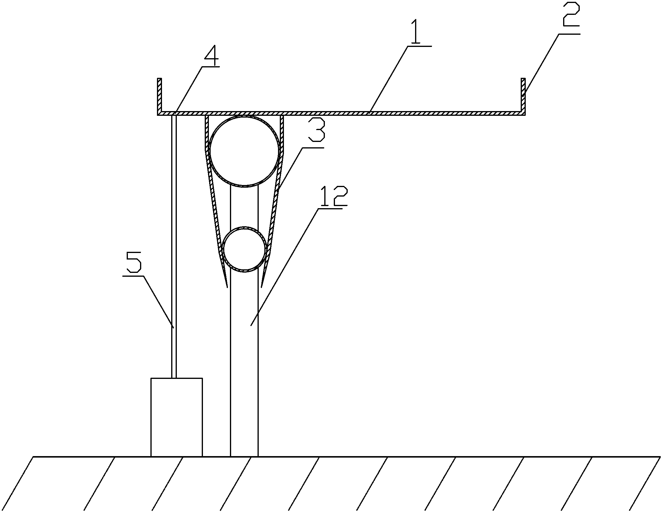 Flower growing frame for guardrails of balcony