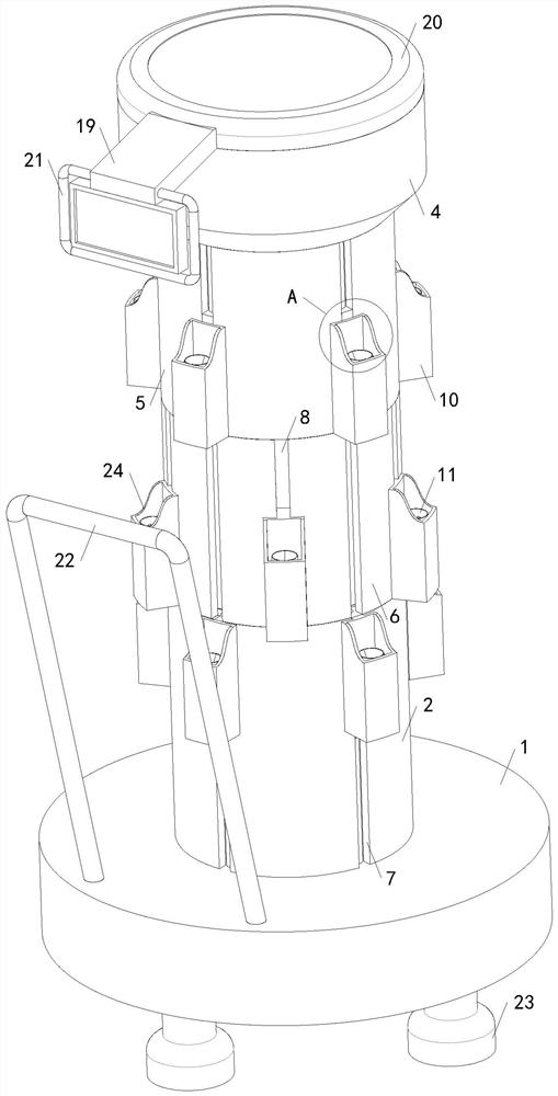 Machine tool management device for numerical control machine tool